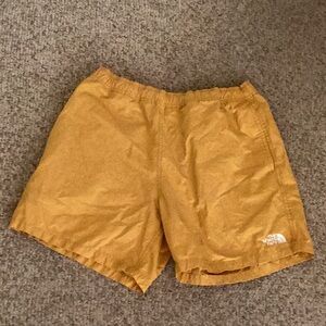 The North Face Men’s Medium Yellow Shorts